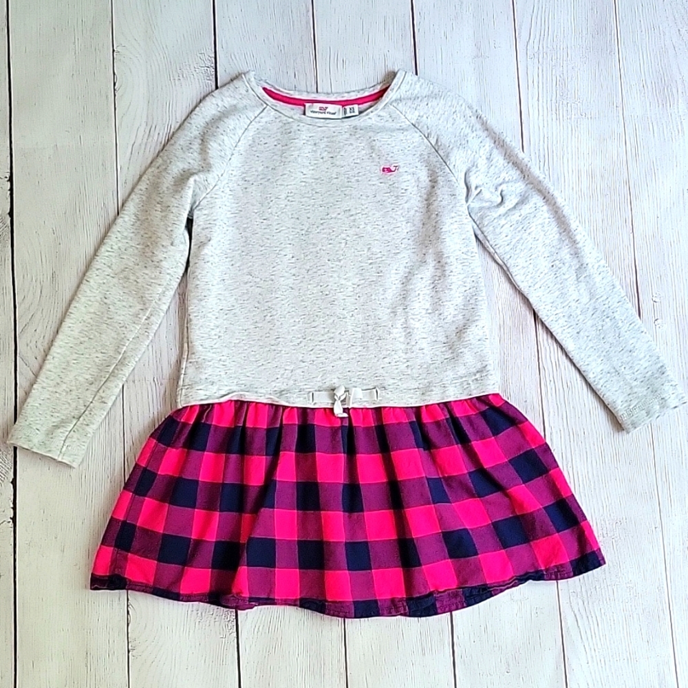 Girls' Vineyard Vines LS Dress sz 5-6